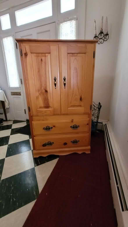 Photo of free Wood cabinet (North side Hagerstown) #2