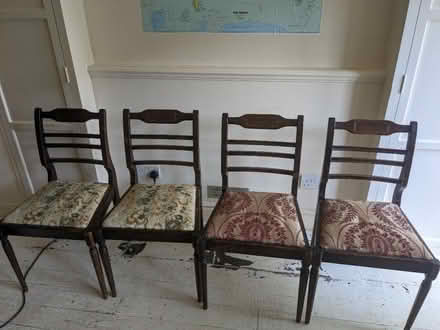 Photo of free Four dining room chairs (Streatham SW16) #4