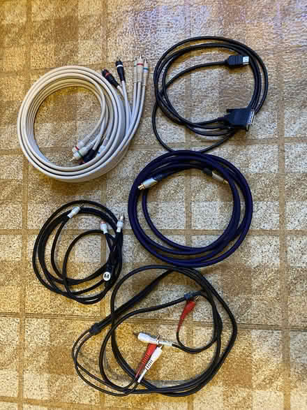 Photo of free Monster Cables + others (San Anselmo, near the "hub") #1