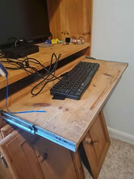 Photo of free Computer desk / cupboard (Little Salkeld CA10) #4