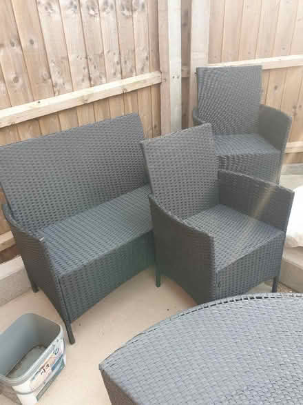 Photo of free Rattan garden chairs (Ipswich) #1