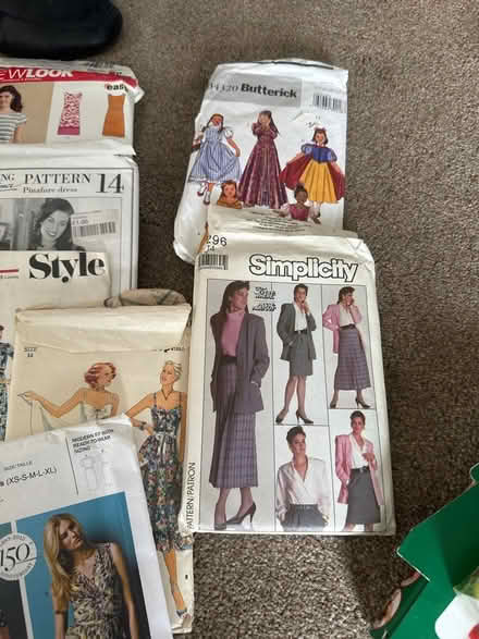 Photo of free Selection of Sewing Patterns (Wyke BD12) #4