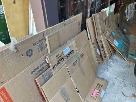 Photo of free Moving boxes and 2 couch covers (Koreatown) #1