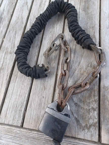 Photo of free Motorbike lock (Brickhill MK41) #2