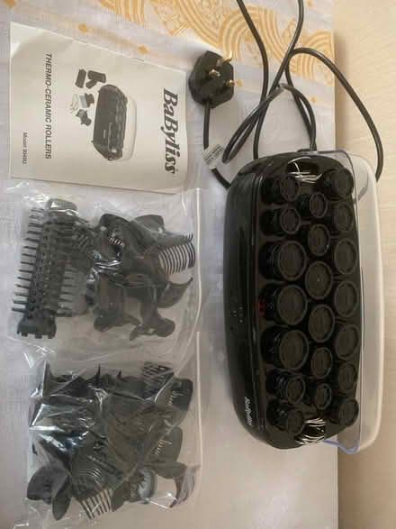 Photo of free Babyliss hair curlers, used once. Complete. (Old Woking GU22) #1