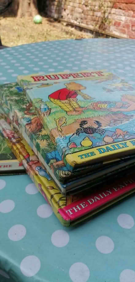 Photo of free 7 vintage Rupert annuals (Wallasey CH45) #1