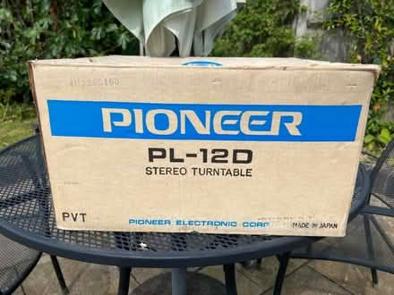 Photo of free Pioneer PL-12D Stereo Turntable (Hook SO31) #1