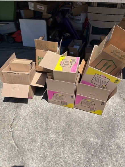 Photo of free Lots of boxes (West San Jose, 95117) #1