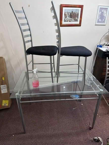 Photo of free Table and 4 chairs (Chesterfield S42) #1