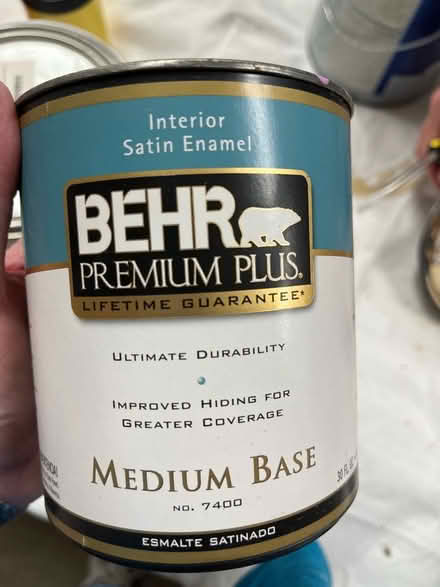 Photo of free Behr Satin Enamel purple paint (West Parker - Colt/Preston) #1