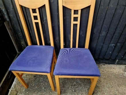 Photo of free 2 dining room chairs (Tooting SW17) #1