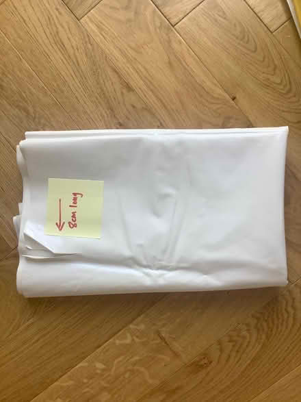 Photo of free Piece cotton backed pvc fabric (Moorfields) #1