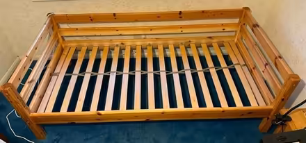 Photo of free Kids Single Pine Bed Frame - Flexa Brand (Lawnswood LS16) #1