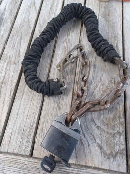 Photo of free Motorbike lock (Brickhill MK41) #1