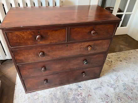Photo of free Wooden chest of drawers (South Holmwood RH5) #1
