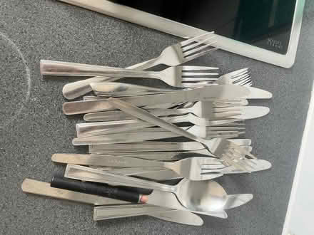 Photo of free Used knives and forks (Weybridge KT13) #1