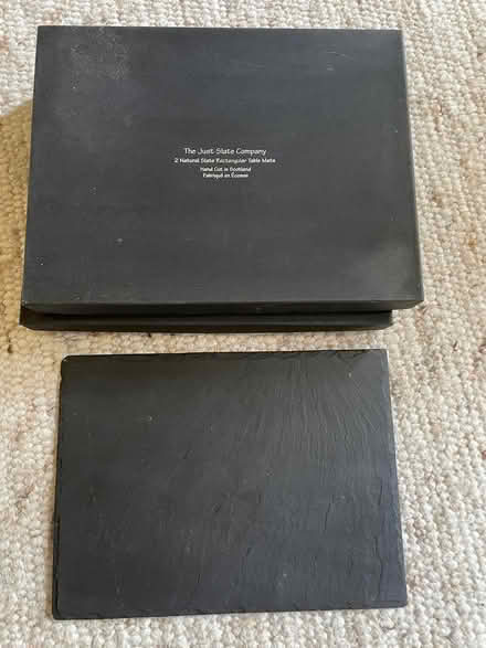 Photo of free Slate table mats (Rudgwick RH12) #1
