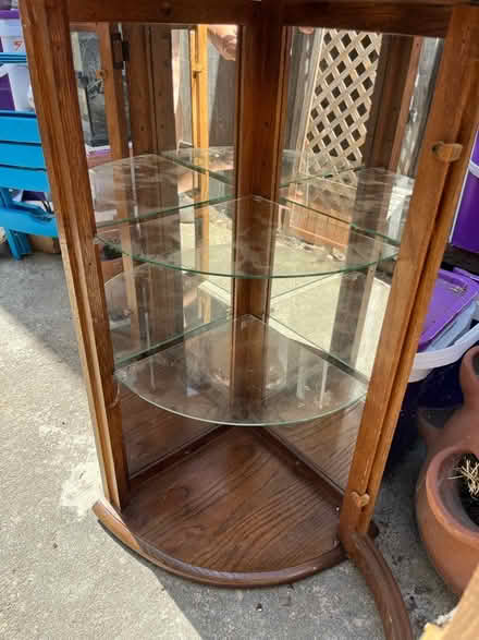 Photo of free Corner curio cabinet (West San Jose, 95117) #2