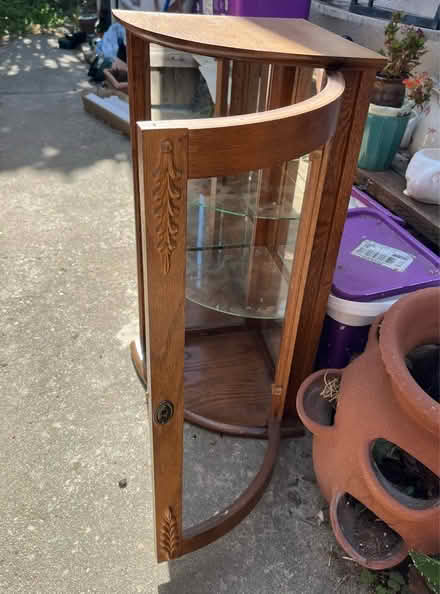 Photo of free Corner curio cabinet (West San Jose, 95117) #3