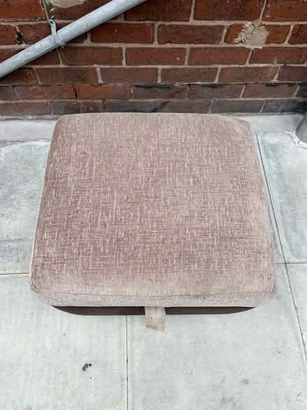 Photo of free Brown Footstool with Storage (Blythe Bridge ST11) #2