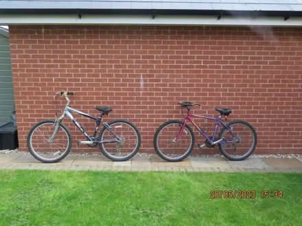 Photo of free Two Mountain bikes (Kingsbrook HP22) #1