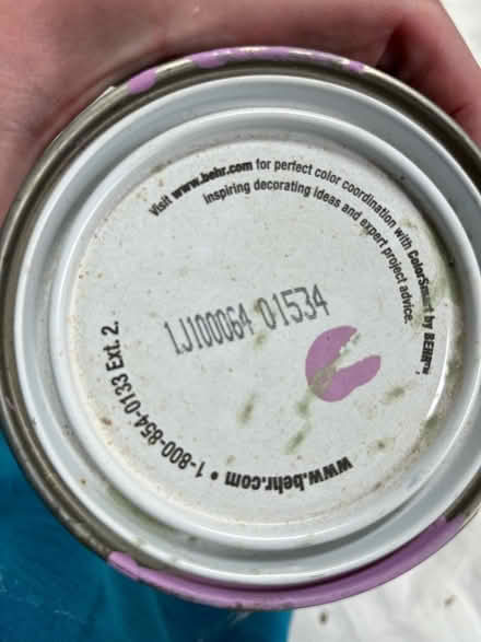 Photo of free Behr Satin Enamel purple paint (West Parker - Colt/Preston) #2