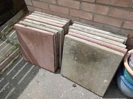 Photo of free 13 paving slabs 45x45 cm (colchester CO4) #1