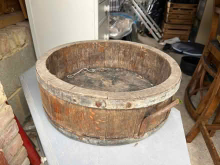 Photo of free Wood basket container (Netherfield, Battle) #1
