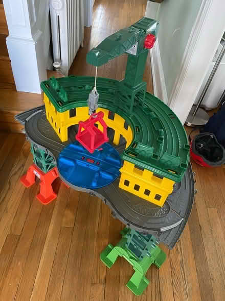 Photo of free Train tracks and round house tower (Petworth Washington DC) #1