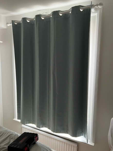 Photo of free Curtain pole and curtains (NW6 West Hampstead) #2