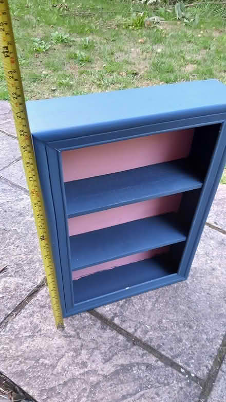 Photo of free Small blue shelf / cabinet (LS15 Cross Gates) #4