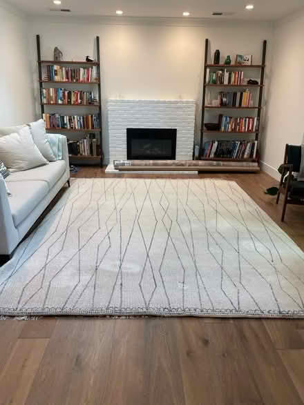 Photo of free West Elm rug, 8x10 (Downtown Palo Alto) #2