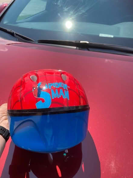 Photo of free Toddler Spiderman bike helmet (Britannia and Tenth Line) #2