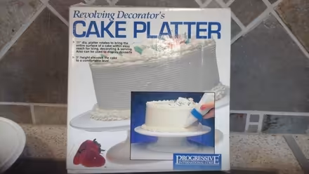 Photo of free Revolving Cake Platter (Leyland PR25) #1