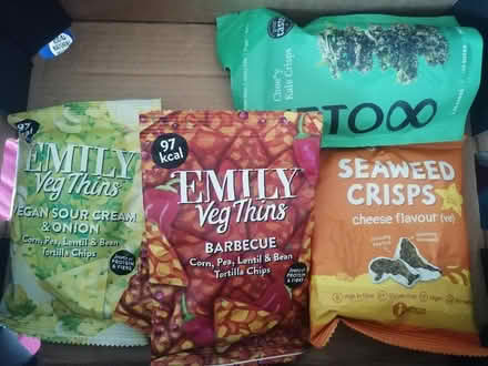 Photo of free Vegetable crisps, all Vegan and GF (Cutteslowe, OX2) #1