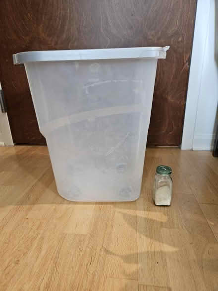 Photo of free 25 gallon pet food container (South Loop) #2