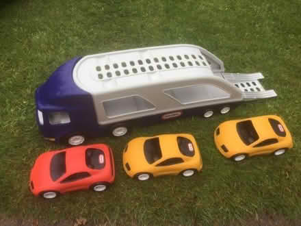 Photo of free Toy transport lorry with cars (Garden City OX5) #1