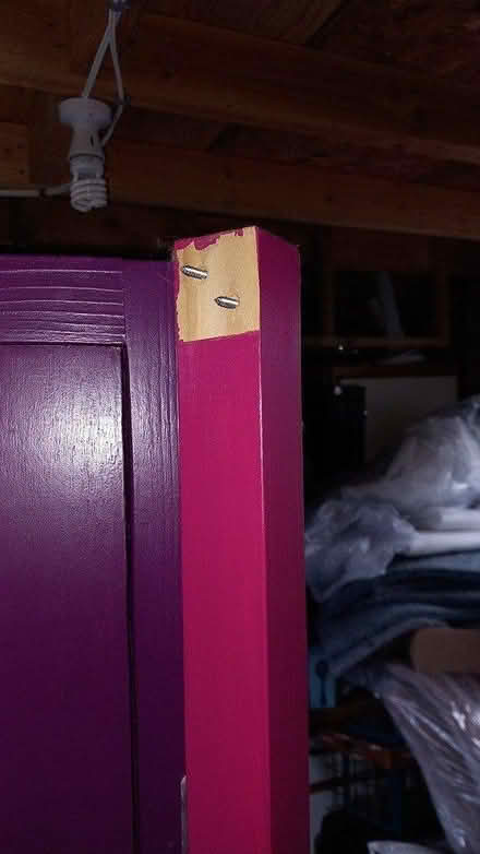 Photo of free Large purple folding screen (LS15 Cross Gates) #2