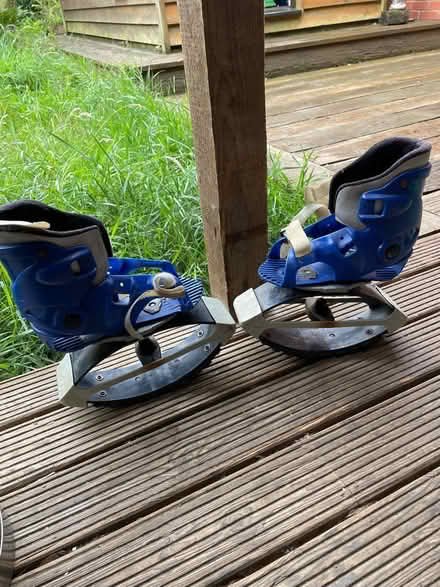 Photo of free Stilt boots? (Dorking RH4) #1