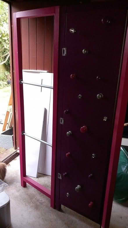 Photo of free Large purple folding screen (LS15 Cross Gates) #1