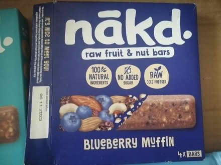 Photo of free Nakd Blueberry Muffin Bars (Cutteslowe, OX2) #1