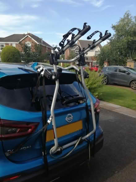 Photo of free Bike rack for car. (Whittle Hall WA5) #1