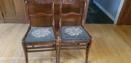 Photo of free Antique Dining room drop leaf table (Ashland and River Street) #3