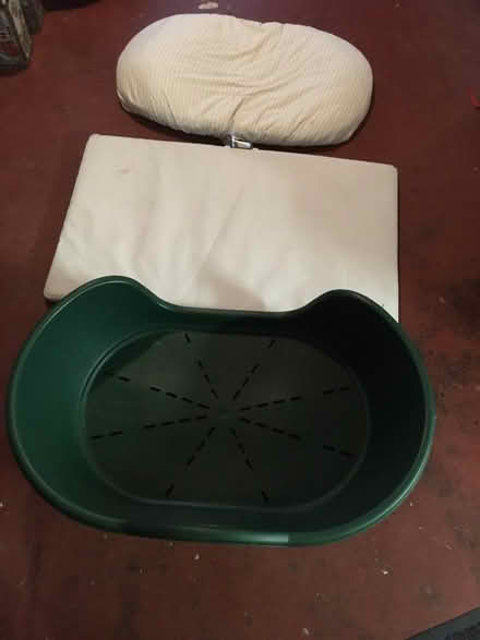 Photo of free Dog bed and other doggy items. (Garston L19) #2