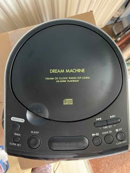 Photo of free Sony Dream Machine CD/Radio/Alarm Clock (Purbeck District BH19) #1