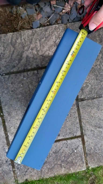 Photo of free Small blue shelf / cabinet (LS15 Cross Gates) #3