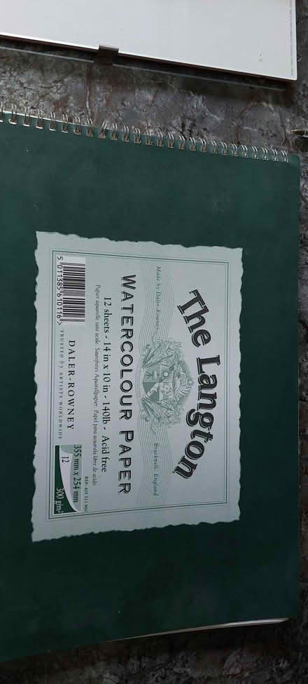 Photo of free Watercolour paper 12 sheets for painting (Hillingdon UB10) #2