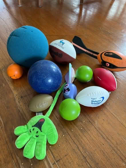Photo of free Assorted balls (Ballard) #1