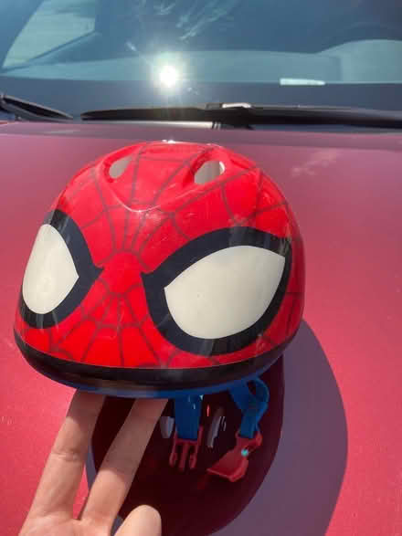 Photo of free Toddler Spiderman bike helmet (Britannia and Tenth Line) #1
