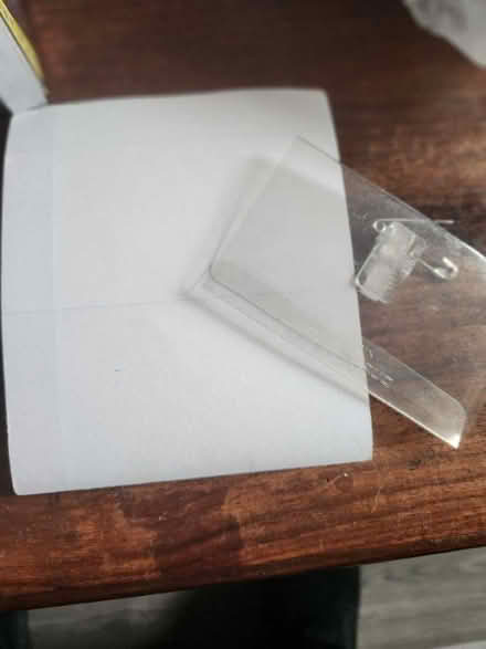 Photo of free Pack of plastic badges with blank name card (Acocks Green B27) #2